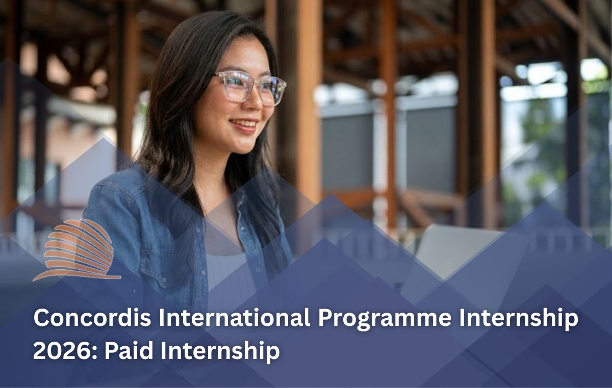 Concordis International Programme Internship 2026 Paid Global Internship